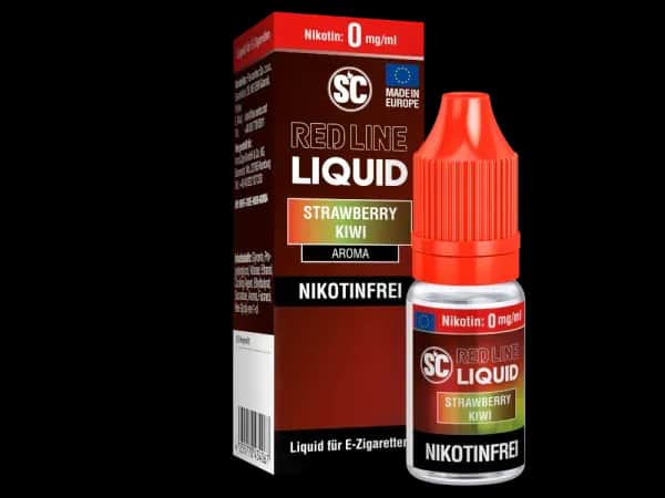 SC - Red Line - Strawberry Kiwi - Nikotinsalz Liquid (Packung: 1er Packung / Stärke: 0 mg/ml) (795,00 EUR / liter)