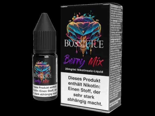 Boss Juice - Berry Mix - Nikotinsalz Liquid 20 mg/ml (Packung: 1er Packung / Stärke: 20 mg/ml) (795,00 EUR / liter)