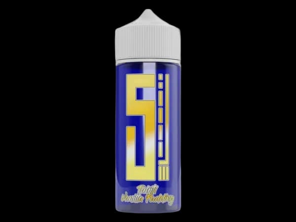 5EL - Blue Overdosed - Longfills 10 ml - Tahiti Vanilla Pudding (Packung: 1er Packung / Geschmack: Tahiti Vanilla Pudding) (1395,00 EUR / liter)