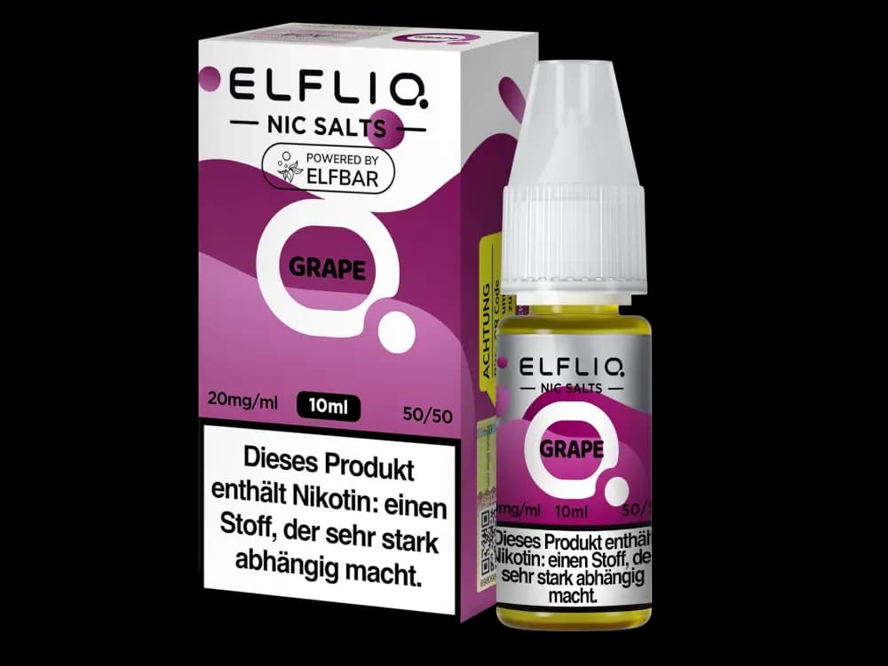 ELFLIQ - Grape - Nikotinsalz Liquid (Packung: 1er Packung / Stärke: 20 mg/ml) (995,00 EUR / liter)