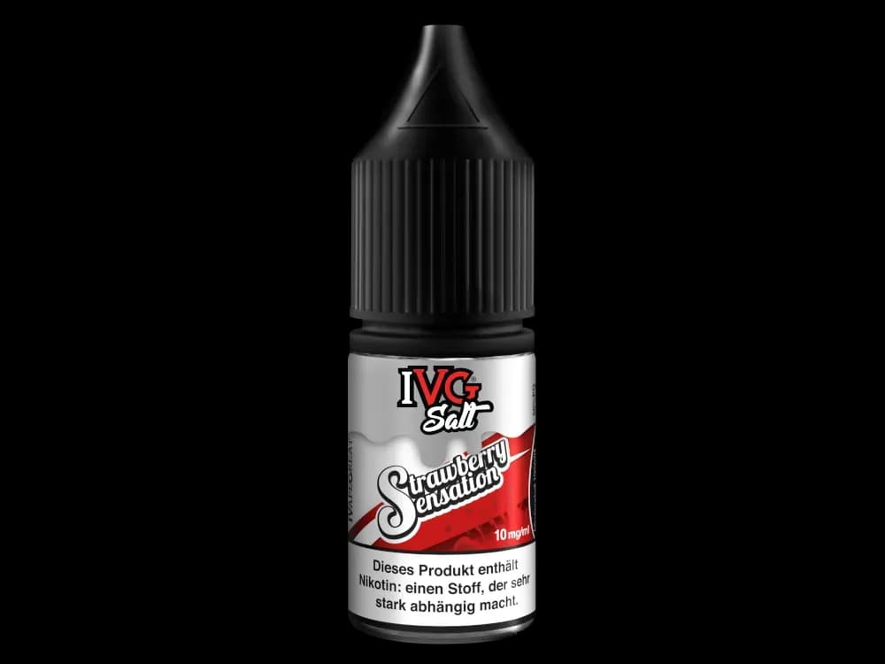 IVG - Nikotinsalz Liquid - Strawberry Sensation (Packung: 1er Packung / Stärke: 20 mg/ml / Geschmack: Strawberry Sensation) (895,00 EUR / liter)