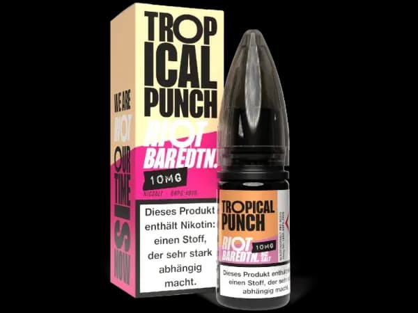 Riot Squad - BAR EDTN. - Nikotinsalz Liquid - Tropical Punch (Packung: 1er Packung / Stärke: 20 mg/ml / Geschmack: Tropical Punch) (895,00 EUR /...
