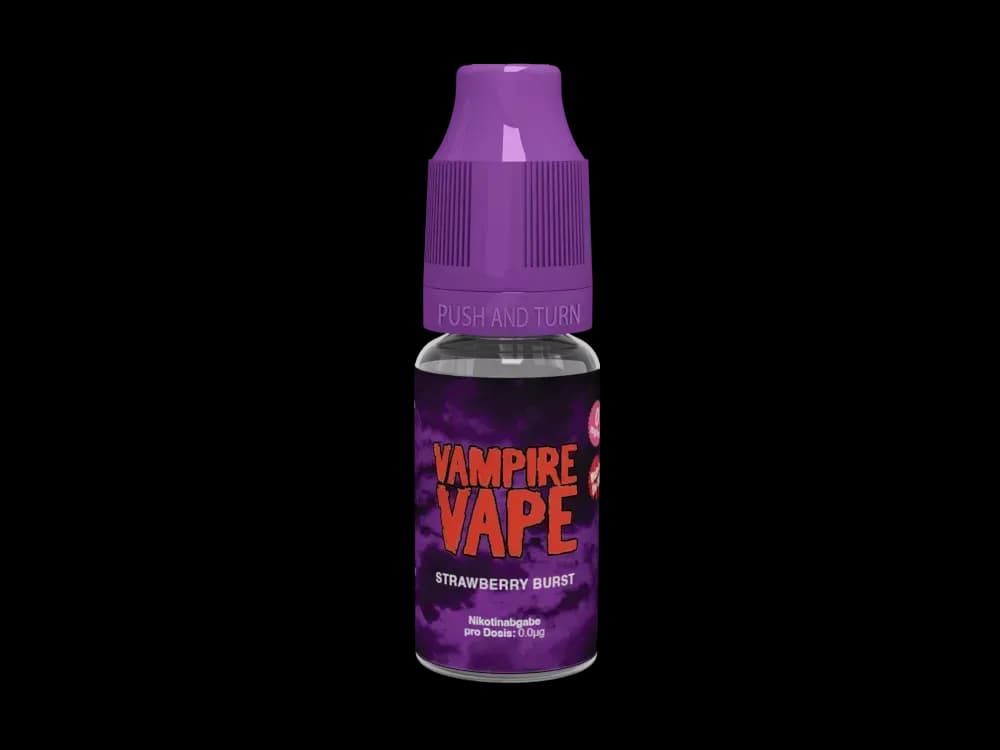 Vampire Vape - Strawberry Burst E-Zigaretten Liquid (Packung: 1er Packung / Stärke: 0 mg/ml) (895,00 EUR / liter)