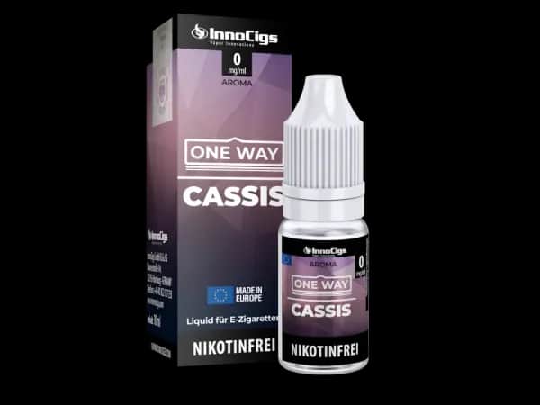InnoCigs - One Way - Cassis - Nikotinsalz Liquid (Packung: 1er Packung / Stärke: 0 mg/ml) (895,00 EUR / liter)