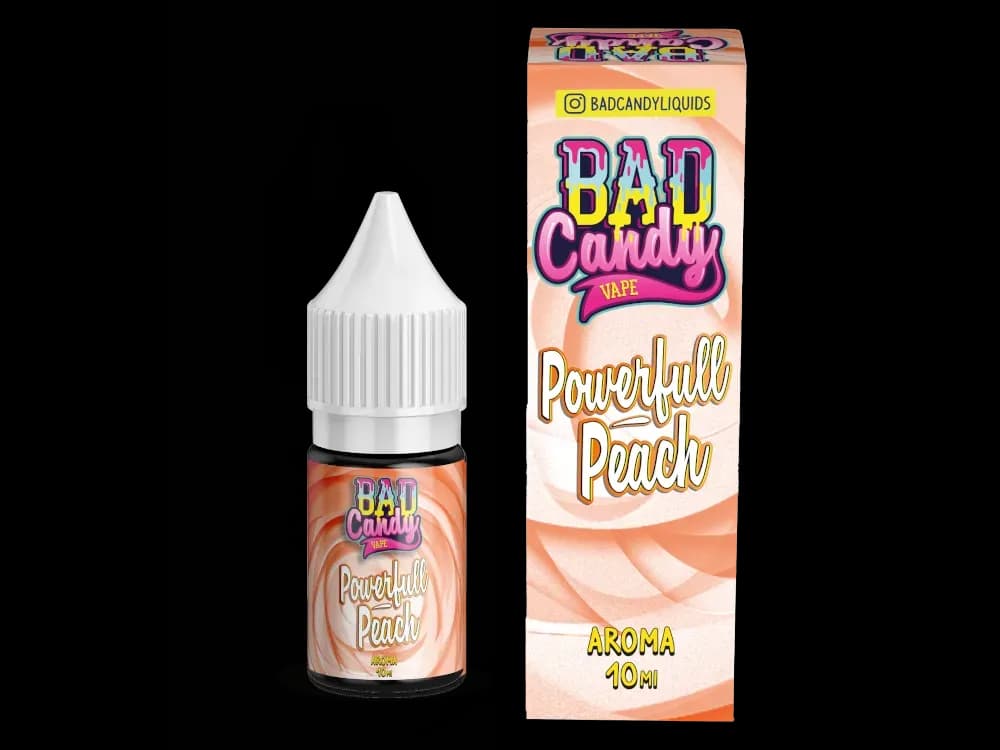 Bad Candy Liquids - Aromen 10 ml - Powerfull Peach (Packung: 1er Packung / Geschmack: Powerfull Peach) (895,00 EUR / liter)