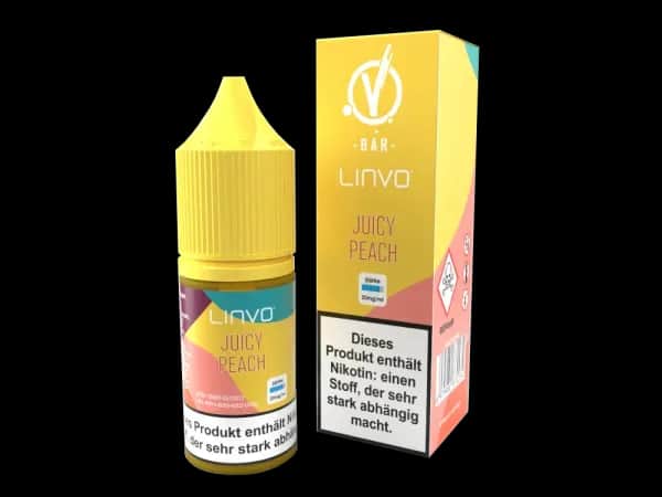 Linvo - Peach - Nikotinsalz Liquid 20 mg/ml (Packung: 1er Packung / Stärke: 20 mg/ml) (895,00 EUR / liter)