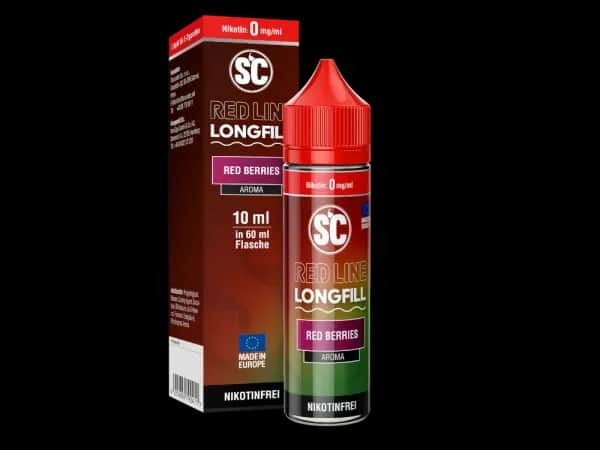 SC - Red Line Longfills 10 ml - Red Berries (Packung: 1er Packung / Geschmack: Red Berries) (995,00 EUR / liter)