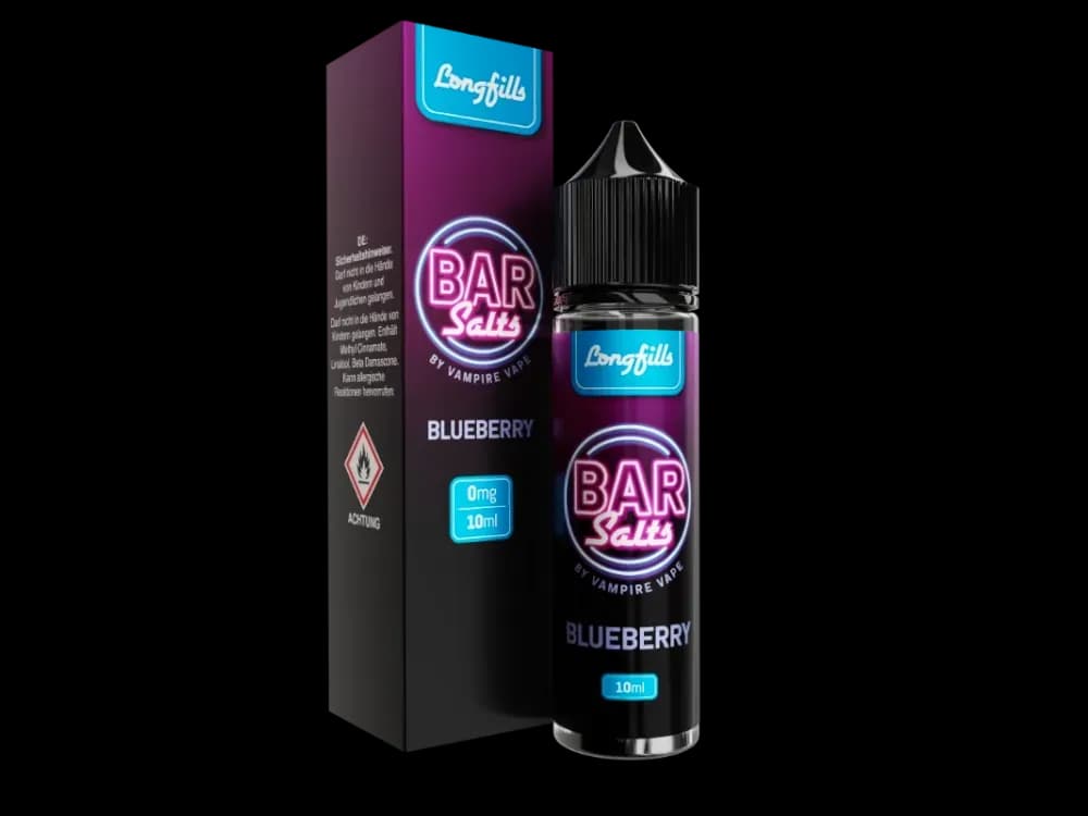 Vampire Vape - Bar Salts - Longfills 10 ml - Blueberry (Packung: 1er Packung / Geschmack: Blueberry) (1295,00 EUR / liter)