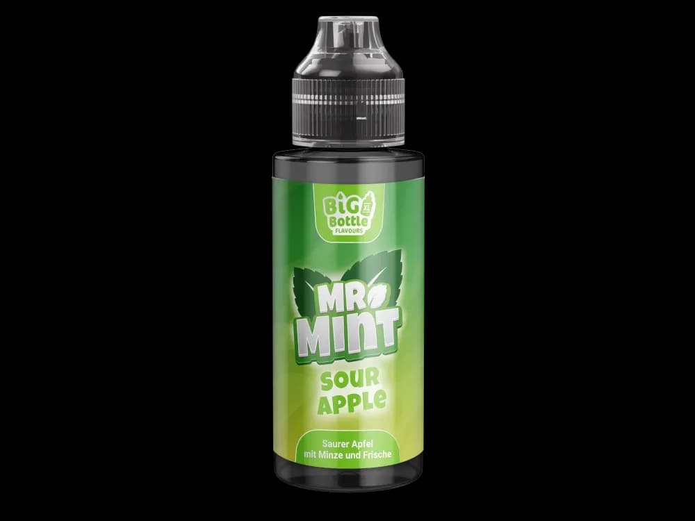 Mr. Mint by Big Bottle - Longfills 10 ml - Sour Apple (Packung: 1er Packung / Geschmack: Sour Apple) (1195,00 EUR / liter)