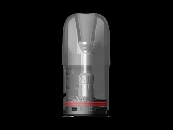 Smok - Solus Meshed Pod (3 Stück pro Packung) (Packung: 1er Packung / Widerstand: 1,0 Ohm / Model: 2 ml / Farbe: transparent)