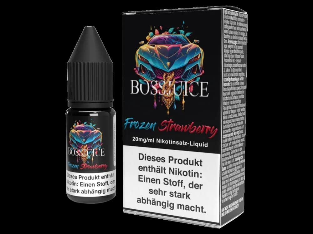 Boss Juice - Frozen Strawberry - Nikotinsalz Liquid 20 mg/ml (Packung: 1er Packung / Stärke: 20 mg/ml) (795,00 EUR / liter)