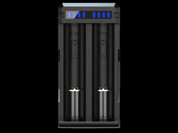 XTAR - SC2 Ladegerät mit USB-C Anschluss (Packung: 1er Packung)