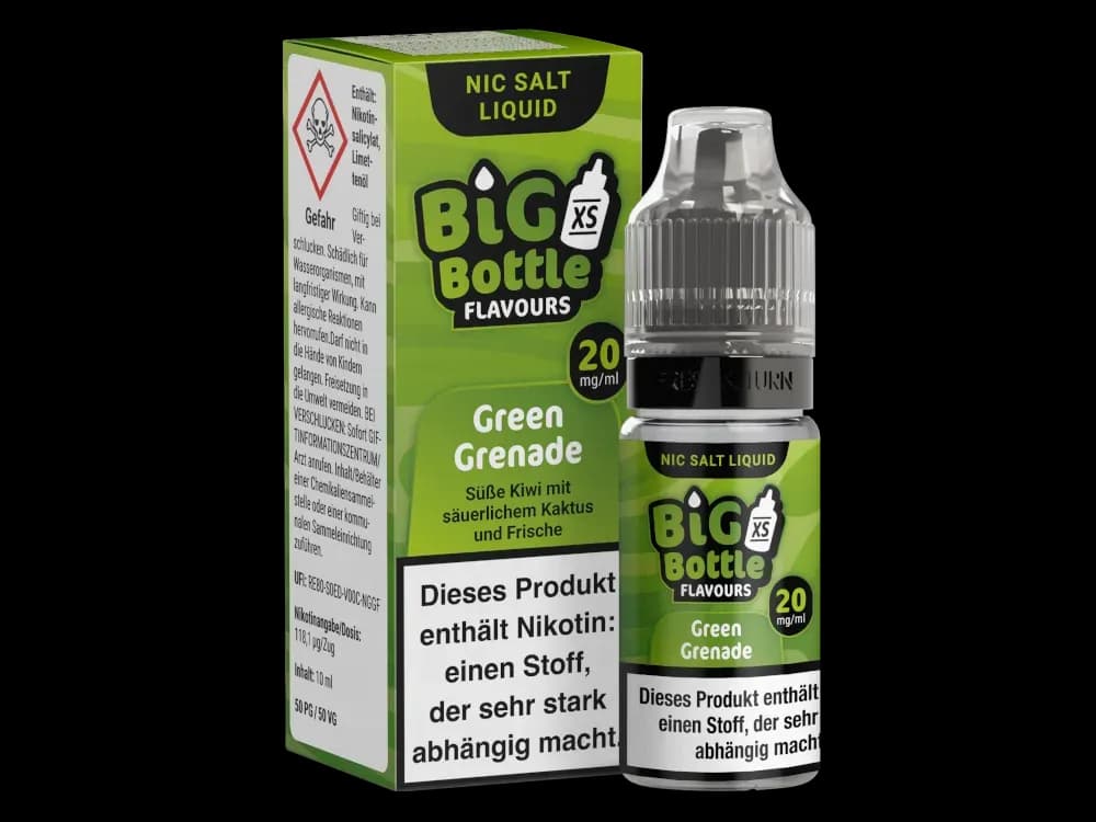 Big Bottle - Green Grenade - Nikotinsalz Liquid (Packung: 1er Packung / Stärke: 20 mg/ml) (795,00 EUR / liter)