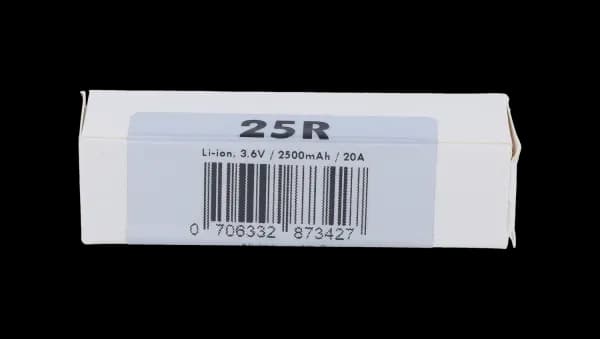 Samsung INR18650-25R 2500 mAh (Packung: 1er Packung)