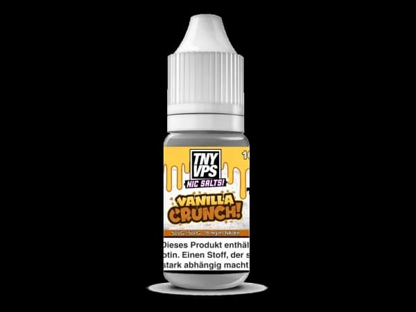 TNYVPS - Nikotinsalz Liquid - Vanilla Crunch (Packung: 1er Packung / Stärke: 18 mg/ml / Geschmack: Vanilla Crunch) (895,00 EUR / liter)
