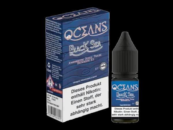 Oceans - Nikotinsalz Liquid - Black Sea (Packung: 1er Packung / Stärke: 10 mg/ml / Geschmack: Black Sea) (895,00 EUR / liter)