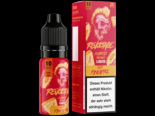 Revoltage - Tobacco Gold - Hybrid Nikotinsalz Liquid - Red Pineapple (Packung: 1er Packung / Stärke: 20 mg/ml / Geschmack: Red Pineapple) (995,00...