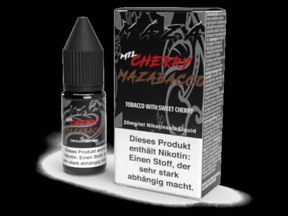 MaZa - MTL Cherry Mazabacco - Nikotinsalz Liquid (Packung: 1er Packung / Stärke: 20 mg/ml) (895,00 EUR / liter)
