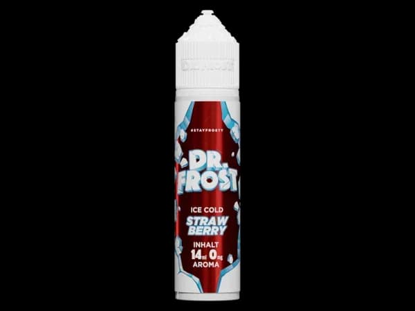 Dr. Frost - Ice Cold - Aroma Strawberry 14ml (Packung: 1er Packung) (1210,71 EUR / liter)