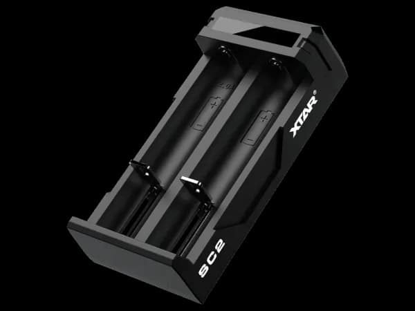 XTAR - SC2 Ladegerät mit USB-C Anschluss (Packung: 1er Packung)