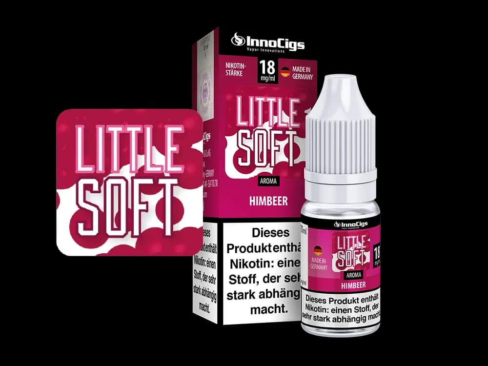 Little Soft Himbeer Aroma - Liquid für E-Zigaretten (Packung: 1er Packung / Stärke: 3 mg/ml) (895,00 EUR / liter)