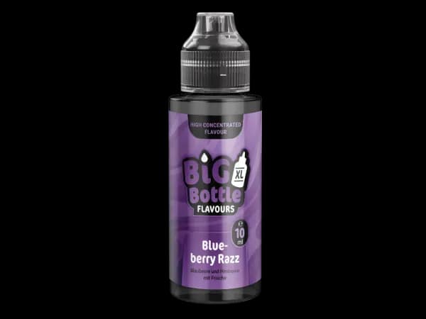 Big Bottle - Longfills 10 ml - Blueberry Razz (Packung: 1er Packung / Geschmack: Blueberry Razz) (1195,00 EUR / liter)