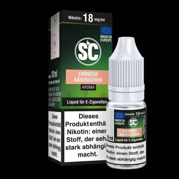 Erdbeer Käsekuchen E-Zigaretten Liquid (Packung: 1er Packung / Stärke: 12 mg/ml) (695,00 EUR / liter)