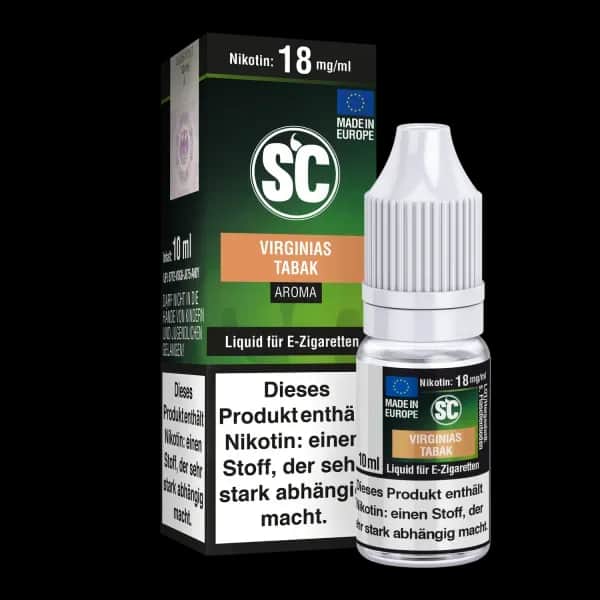 SC Liquid - Virginias Tabak (Packung: 1er Packung / Stärke: 6 mg/ml) (695,00 EUR / liter)