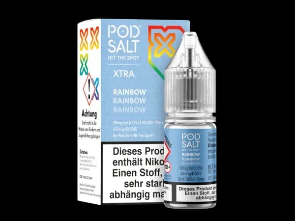 Pod Salt X - Nikotinsalz Liquid - Rainbow (Packung: 1er Packung / Stärke: 20 mg/ml / Geschmack: Rainbow) (995,00 EUR / liter)