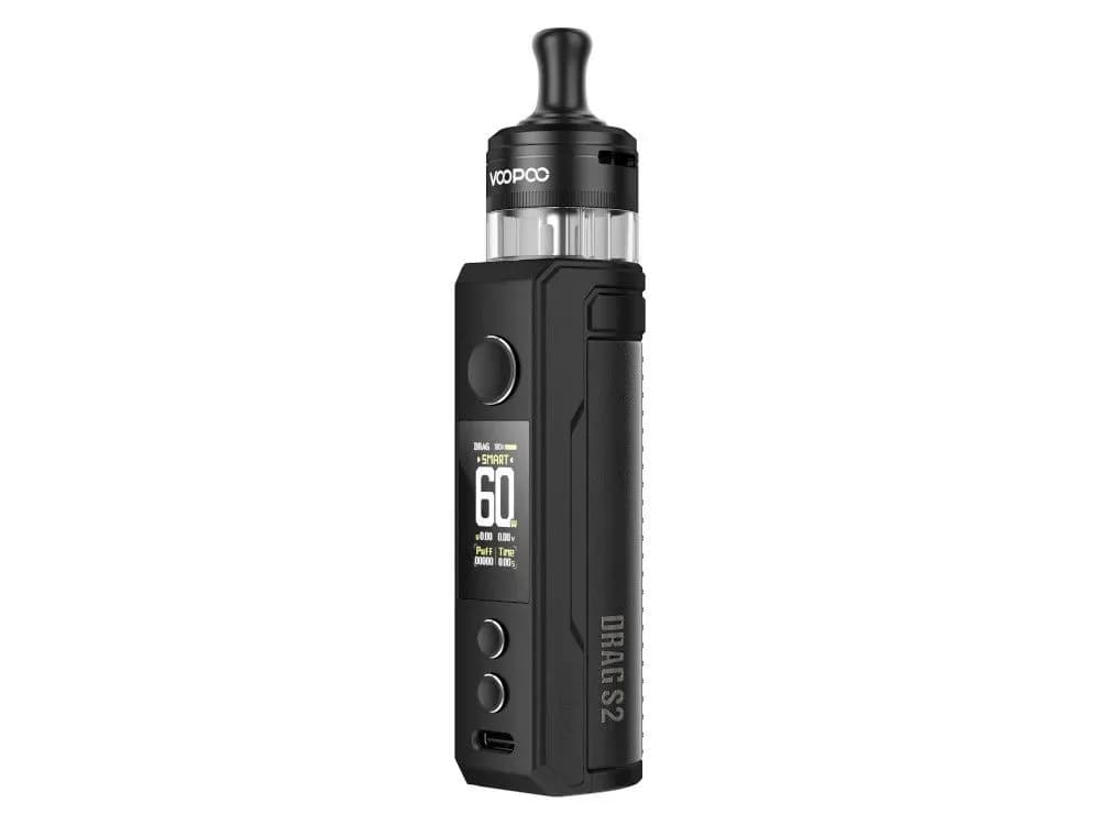 VooPoo - Drag S2 E-Zigaretten Set (Packung: 1er Packung / Farbe: schwarz)