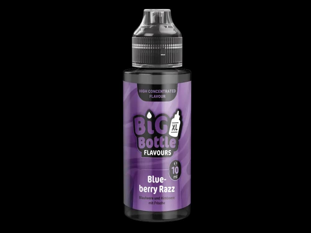 Big Bottle - Longfills 10 ml - Blueberry Razz (Packung: 1er Packung / Geschmack: Blueberry Razz) (1195,00 EUR / liter)