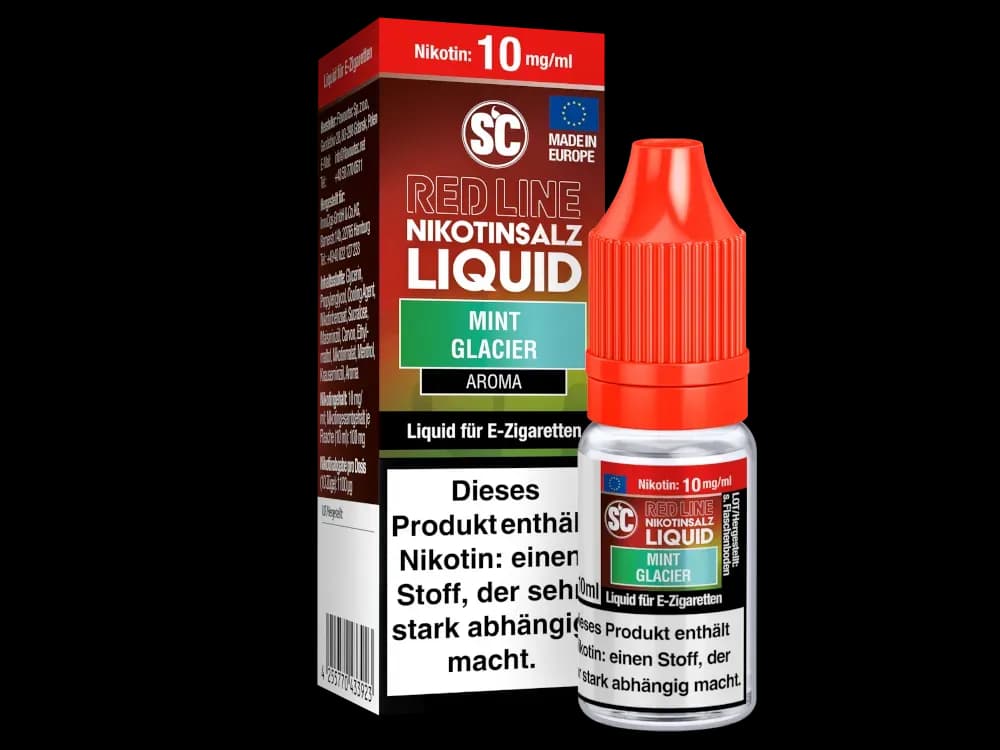 SC - Red Line - Mint Glacier - Nikotinsalz Liquid (Packung: 1er Packung / Stärke: 10 mg/ml) (795,00 EUR / liter)