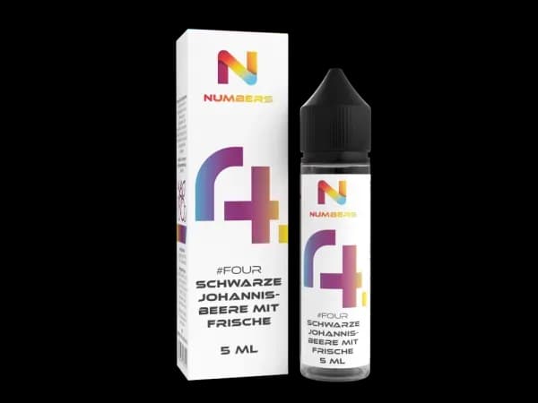 Numbers - Aroma #One 5ml - #Four (Packung: 1er Packung / Geschmack: #Four) (1790,00 EUR / liter)