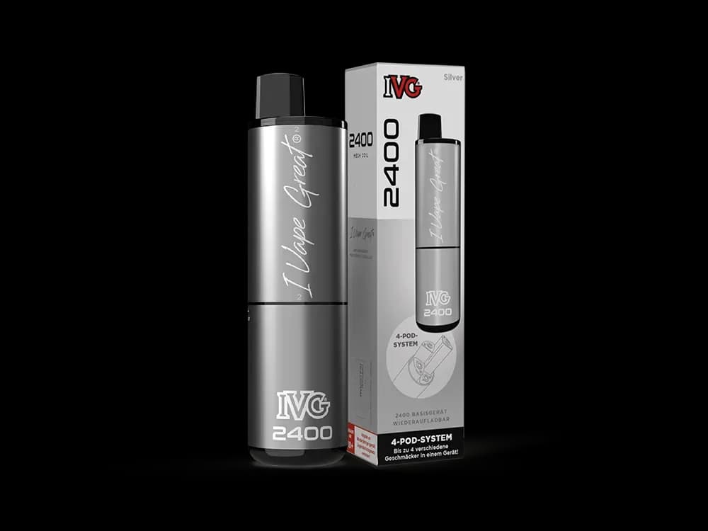 IVG - 2400 Akku 1000 mAh (Packung: 1er Packung / Farbe: silber)