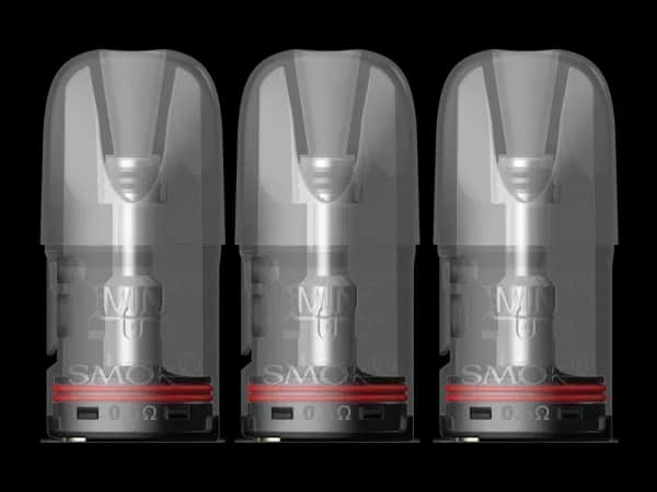 Smok - Solus Meshed Pod (3 Stück pro Packung) (Packung: 1er Packung / Widerstand: 1,0 Ohm / Farbe: schwarz / Model: 2 ml)