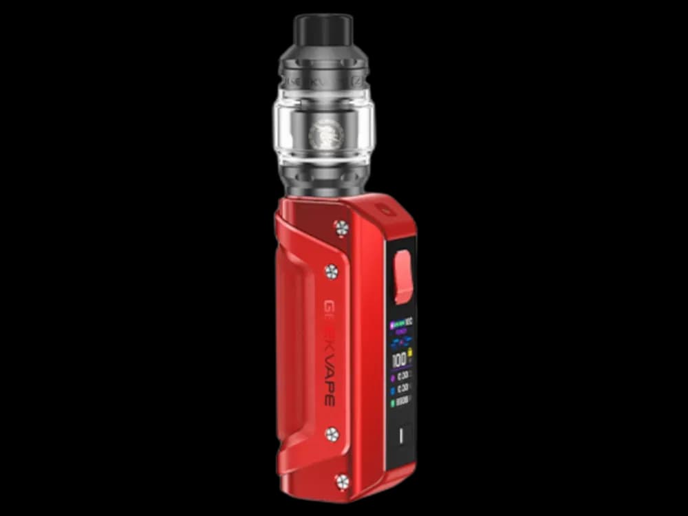 GeekVape - Aegis Solo 3 E-Zigaretten Set mit Akkuträger (Farbe: Rot / Packung: 1er Packung)