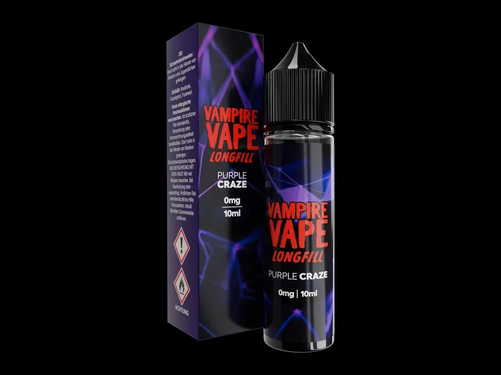 Vampire Vape - Longfills - 10 ml - Purple Craze (Packung: 1er Packung / Geschmack: Purple Craze) (1495,00 EUR / liter)
