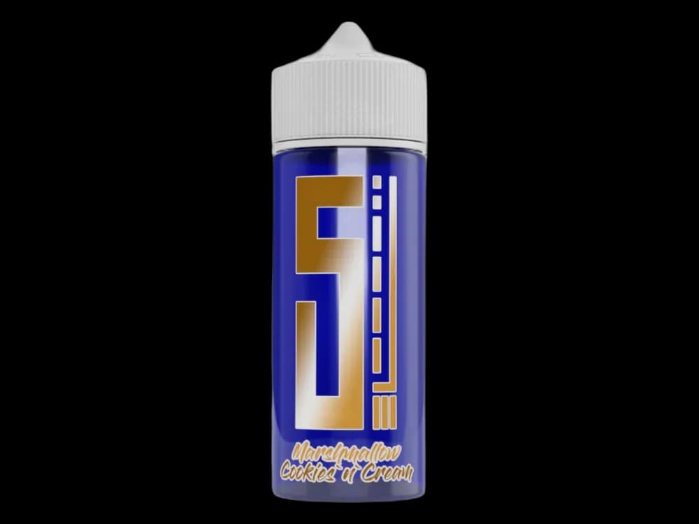5EL - Blue Overdosed - Longfills 10 ml - Marshmallow Cookies'n'Cream (Packung: 1er Packung / Geschmack: Marshmallow Cookies'n'Cream) (1395,00 EUR /...