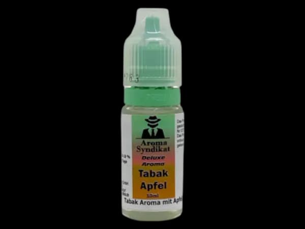 Aroma Syndikat - Deluxe - Aromen 10 ml - Tabak Apfel (Packung: 1er Packung / Geschmack: Tabak Apfel) (895,00 EUR / liter)