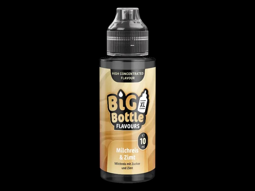 Big Bottle - Longfills 10 ml - Milchreis & Zimt (Packung: 1er Packung / Geschmack: Milchreis & Zimt) (1195,00 EUR / liter)