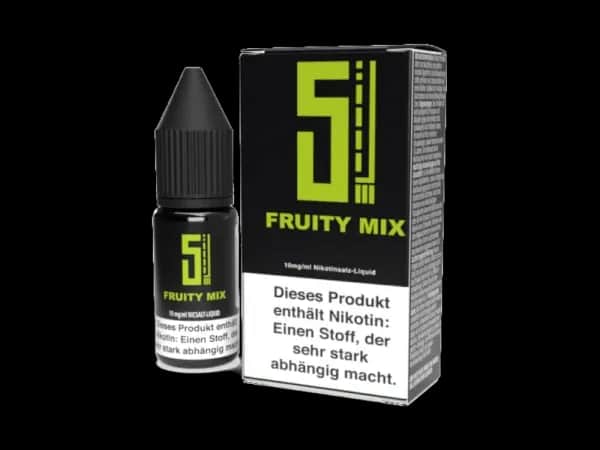 5EL - Fruity Mix - Nikotinsalz Liquid (Packung: 1er Packung / Stärke: 20 mg/ml) (895,00 EUR / liter)