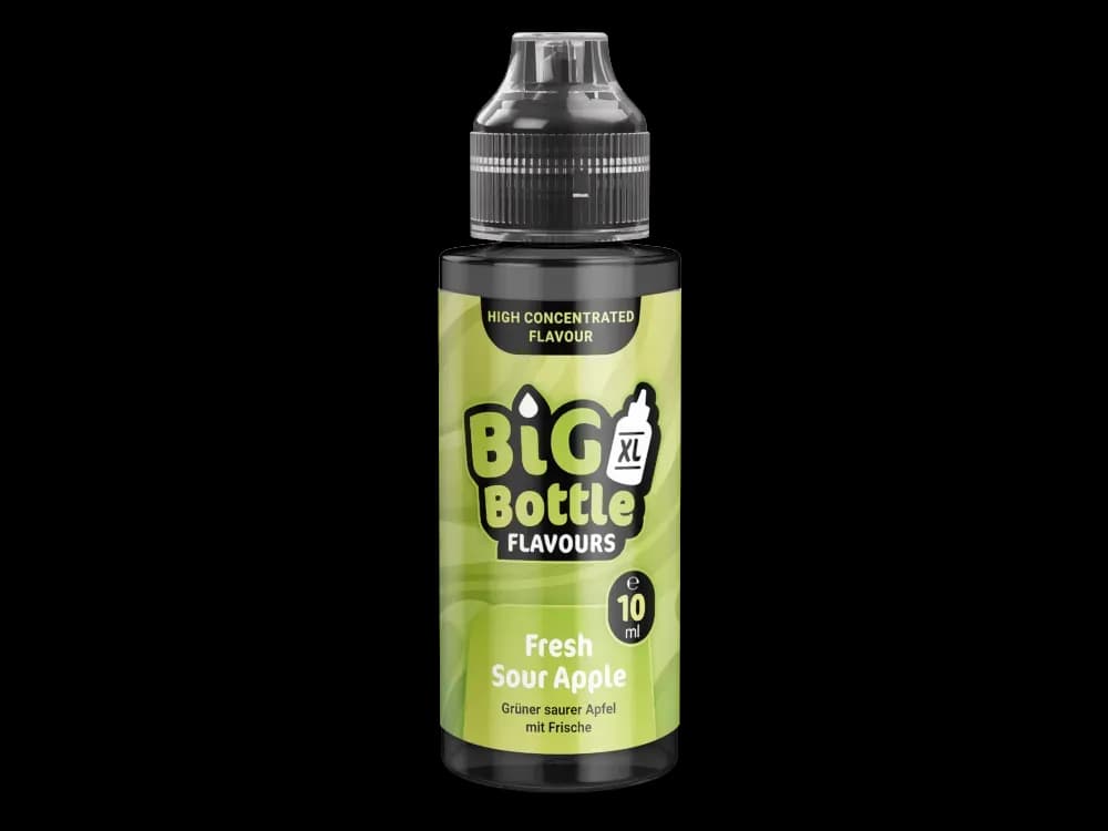 Big Bottle - Longfills 10 ml - Fresh Sour Apple (Packung: 1er Packung / Geschmack: Fresh Sour Apple) (1195,00 EUR / liter)