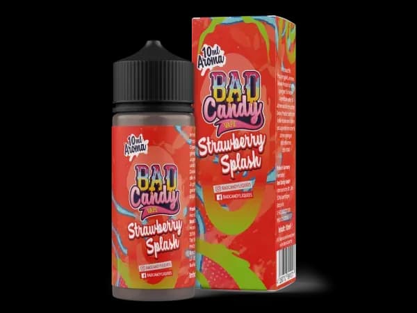 Bad Candy Liquids - Aroma Strawberry Splash 10ml (Packung: 1er Packung) (1495,00 EUR / liter)