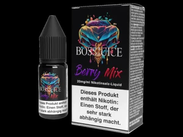 Boss Juice - Berry Mix - Nikotinsalz Liquid 20 mg/ml (Packung: 1er Packung / Stärke: 20 mg/ml) (795,00 EUR / liter)