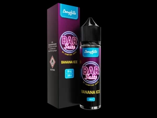 Vampire Vape - Bar Salts - Longfills 10 ml - Banana Ice (Packung: 1er Packung / Geschmack: Banana Ice) (1295,00 EUR / liter)