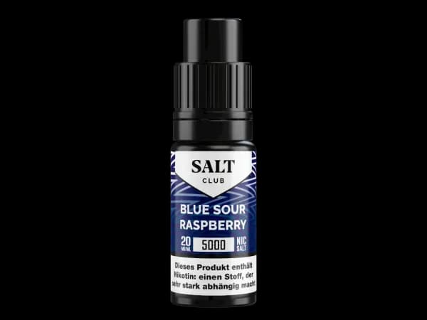 Salt Club - 5000 - Nikotinsalz Liquid 20 mg/ml - Blue Sour Raspberry (Packung: 1er Packung / Stärke: 20 mg/ml / Geschmack: Blue Sour Raspberry)...